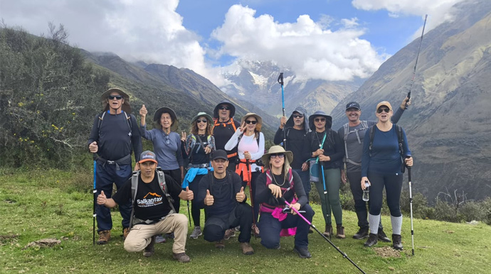 Divulgação - Grupo assisense percorre 70km em trilha de Machu Pichu no Peru - FOTO: Divulgação
